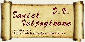 Daniel Veljoglavac vizit kartica